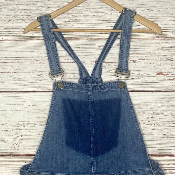 Blank NYC Denim Shortalls in Bunch of Fives Sz 31 - Picture 7 of 16
